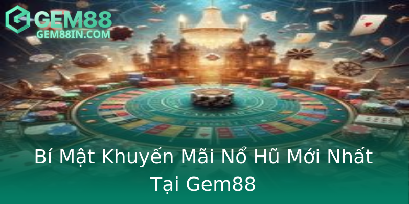 Bí Mật Khuyến Mãi Nổ Hũ Mới Nhất Tại Gem88 Bí Mật Khuyến Mãi Nổ Hũ Mới Nhất Tại Gem88
