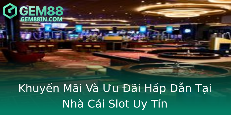 Khuyến Mãi Và Ưu Đãi Hấp Dẫn Tại Nhà Cái Slot Uy Tín Khuyến Mãi Và Ưu Đãi Hấp Dẫn Tại Nhà Cái Slot Uy Tín